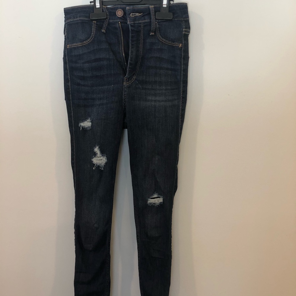 Ultra high rise Hollister jeans